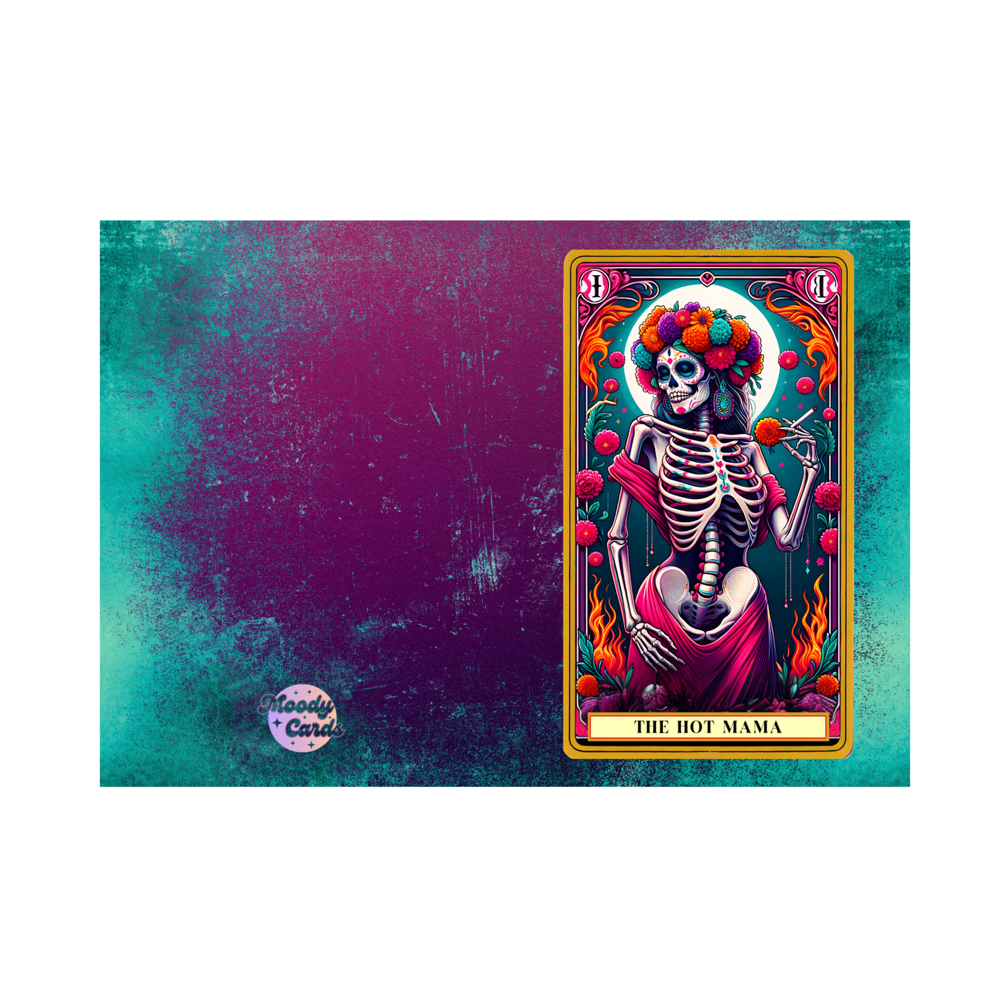 The Hot Mama Greeting Card