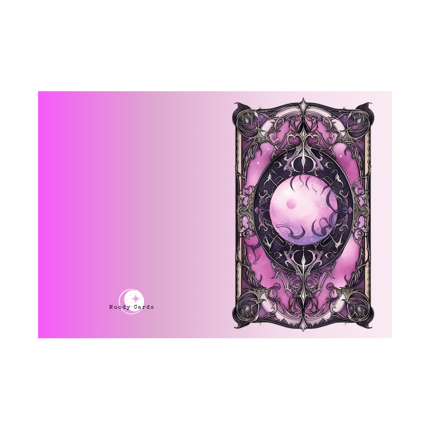 The Lunar Phases Greeting Card