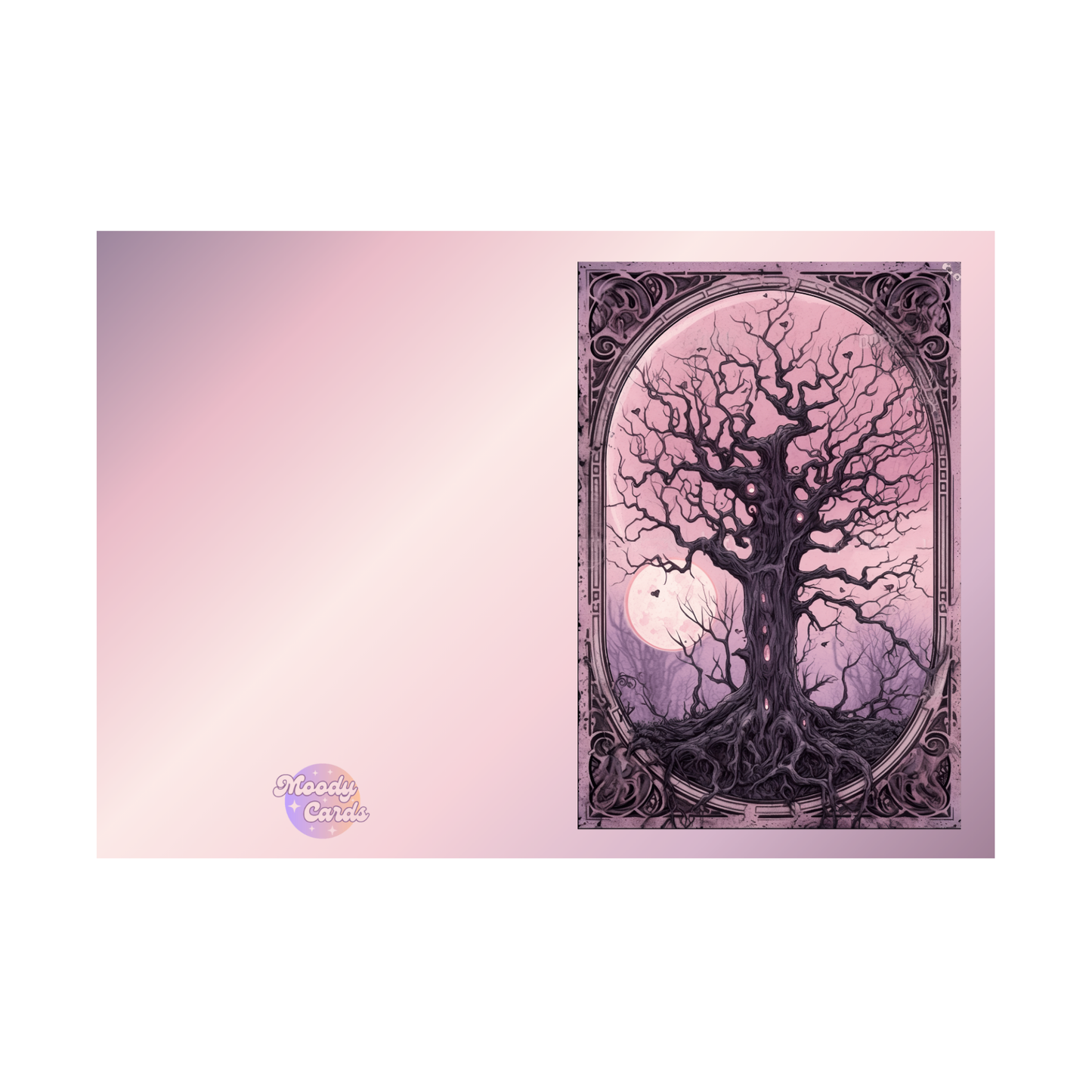 The Haunted Tree Greeting Card