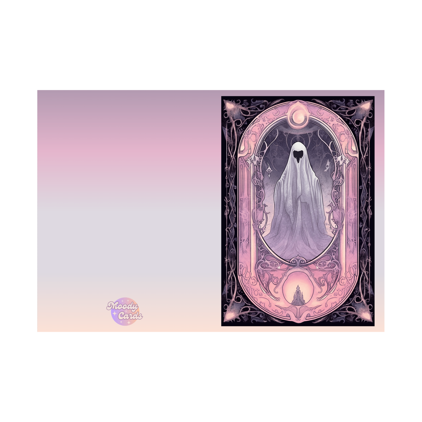 The Ghostly Guardian Greeting Card