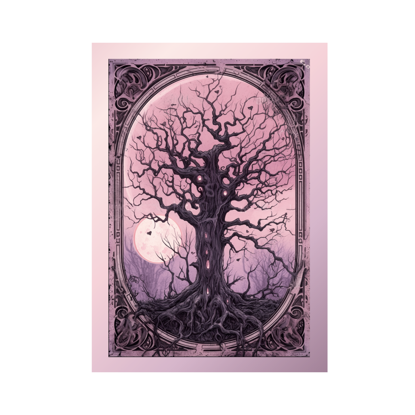 The Haunted Tree Greeting Card
