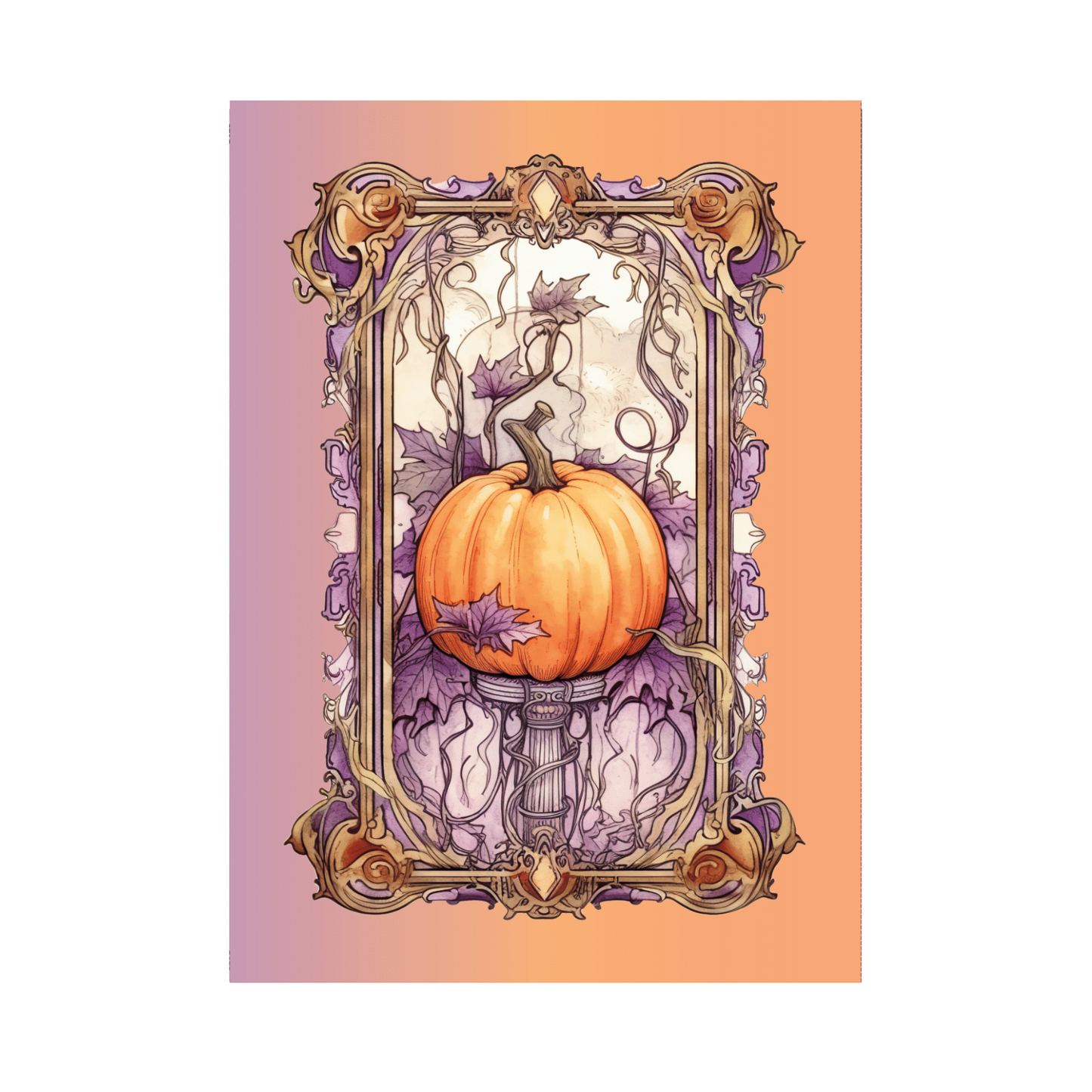 The Pumpkin Patch Blessing Greeting Card