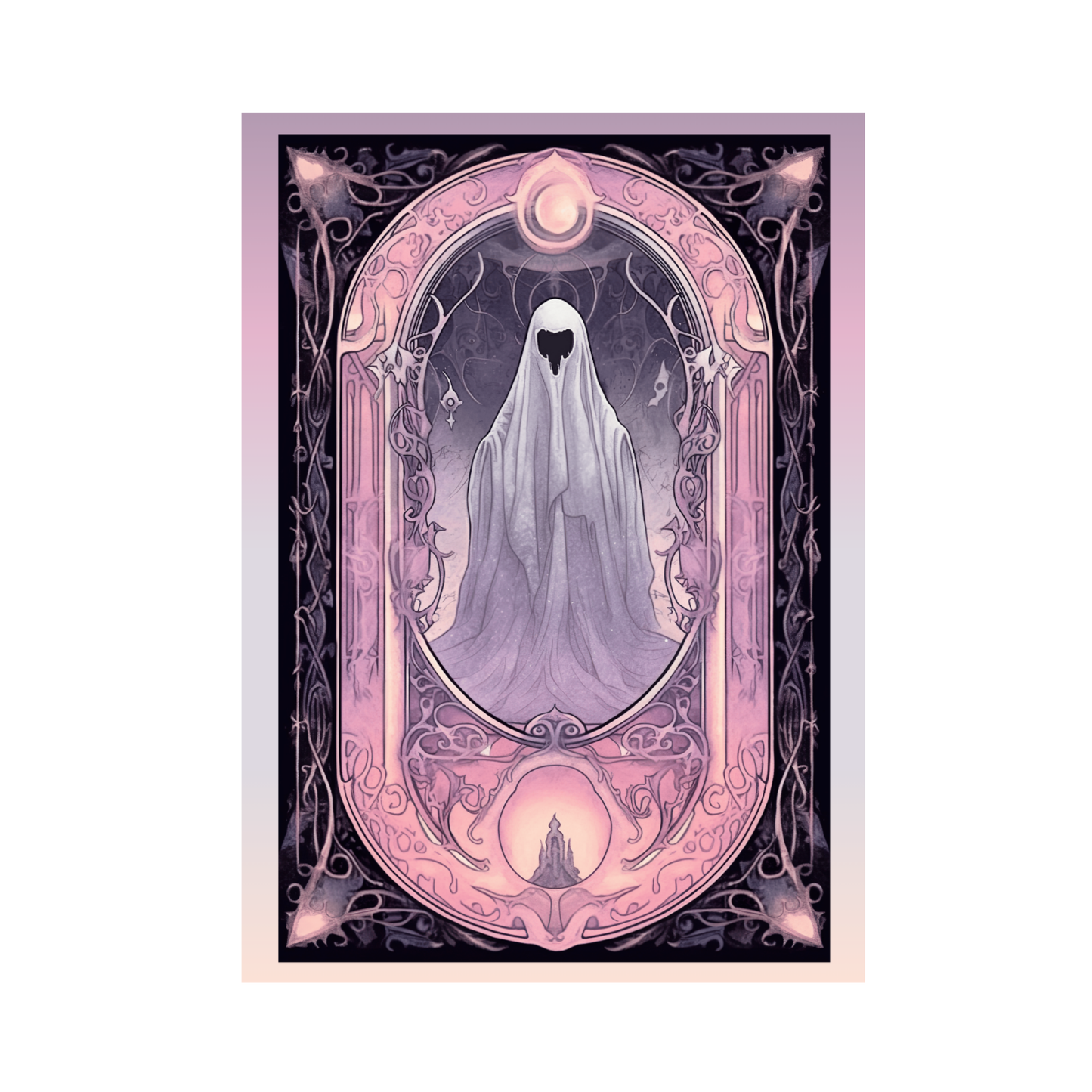 The Ghostly Guardian Greeting Card