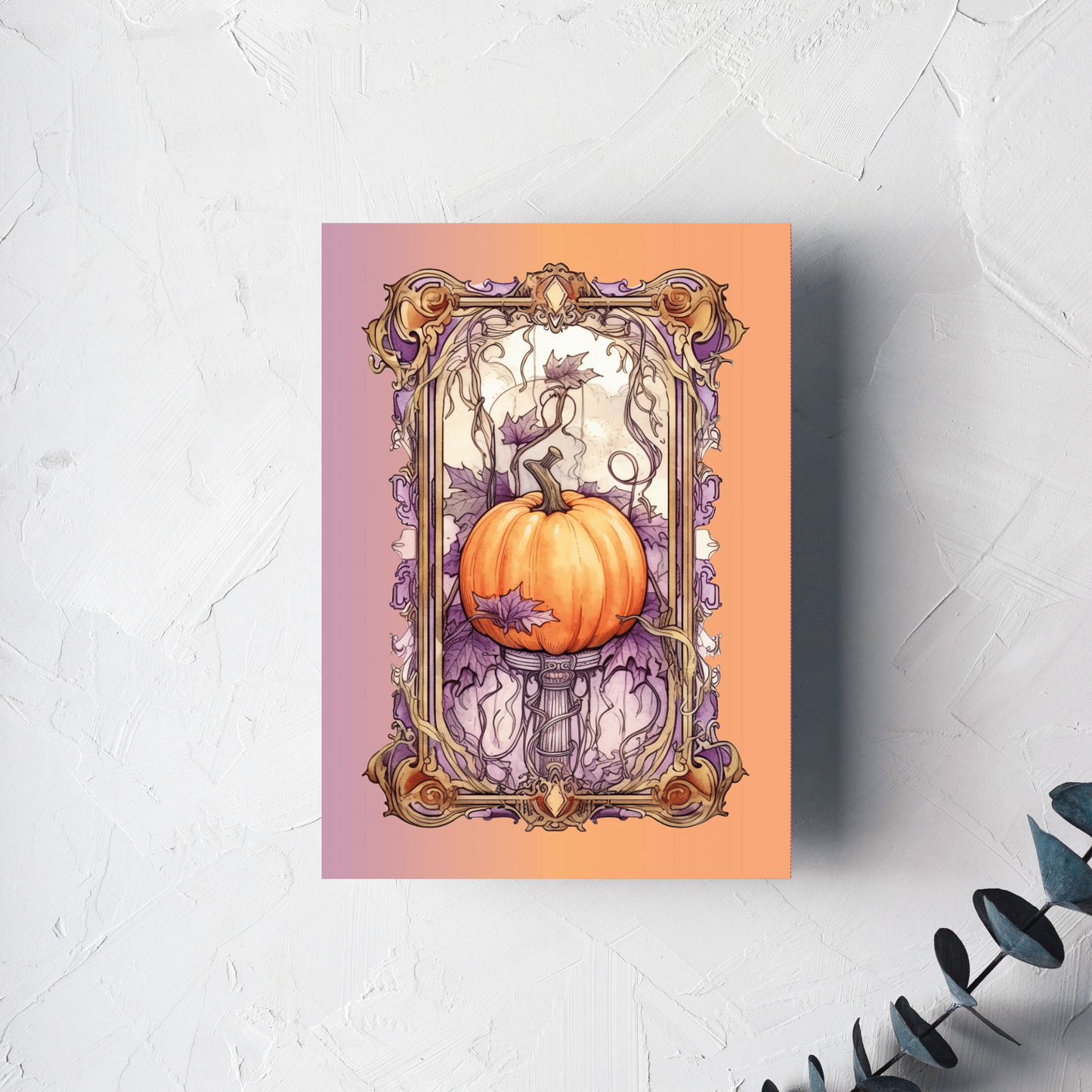 The Pumpkin Patch Blessing Greeting Card