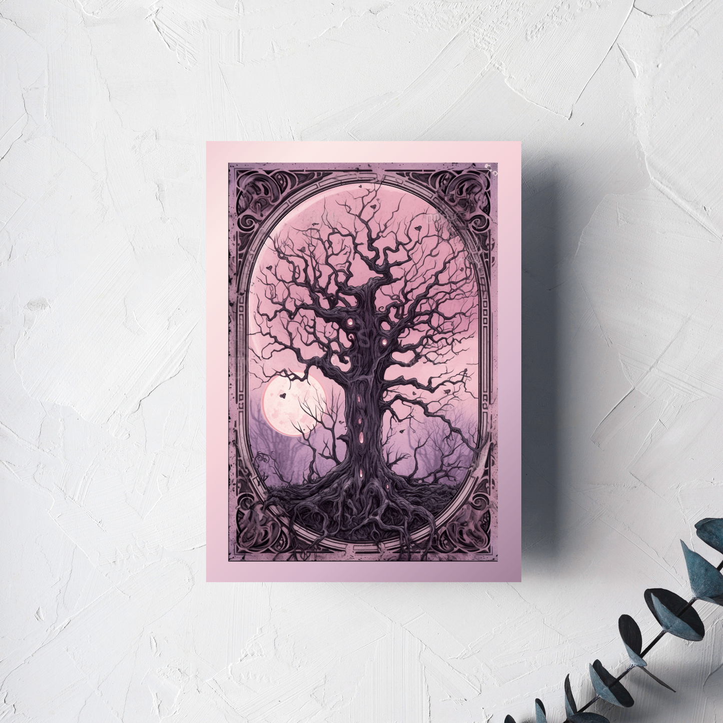 The Haunted Tree Greeting Card