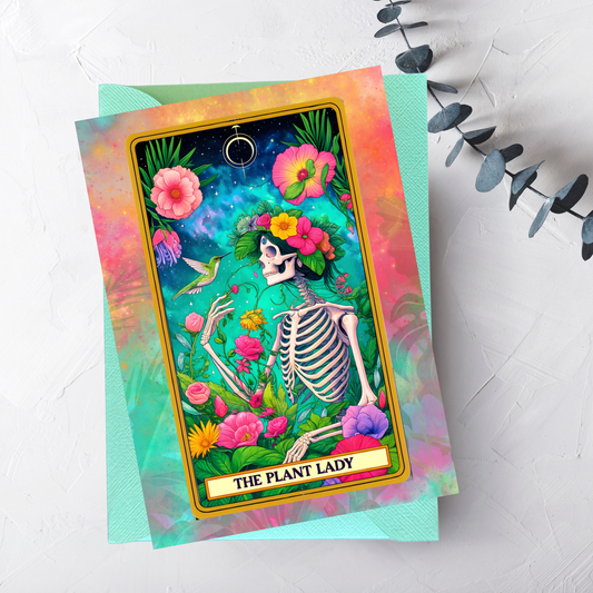 The Plant Lady Greeting Card