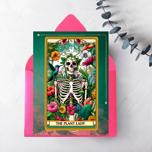 The Plant Lady Greeting Card