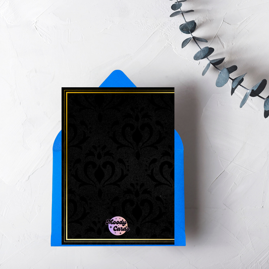 The AntiSocial Butterfly Greeting Card