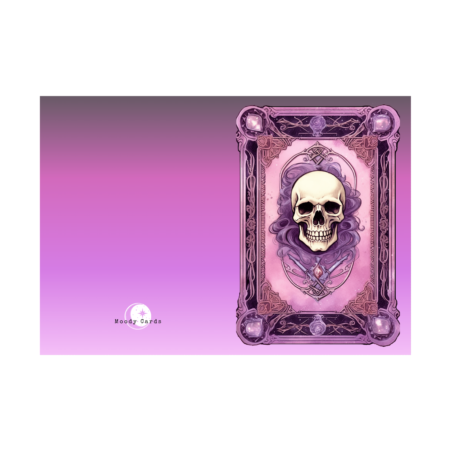 The Skull of the Mystic Greeting Card