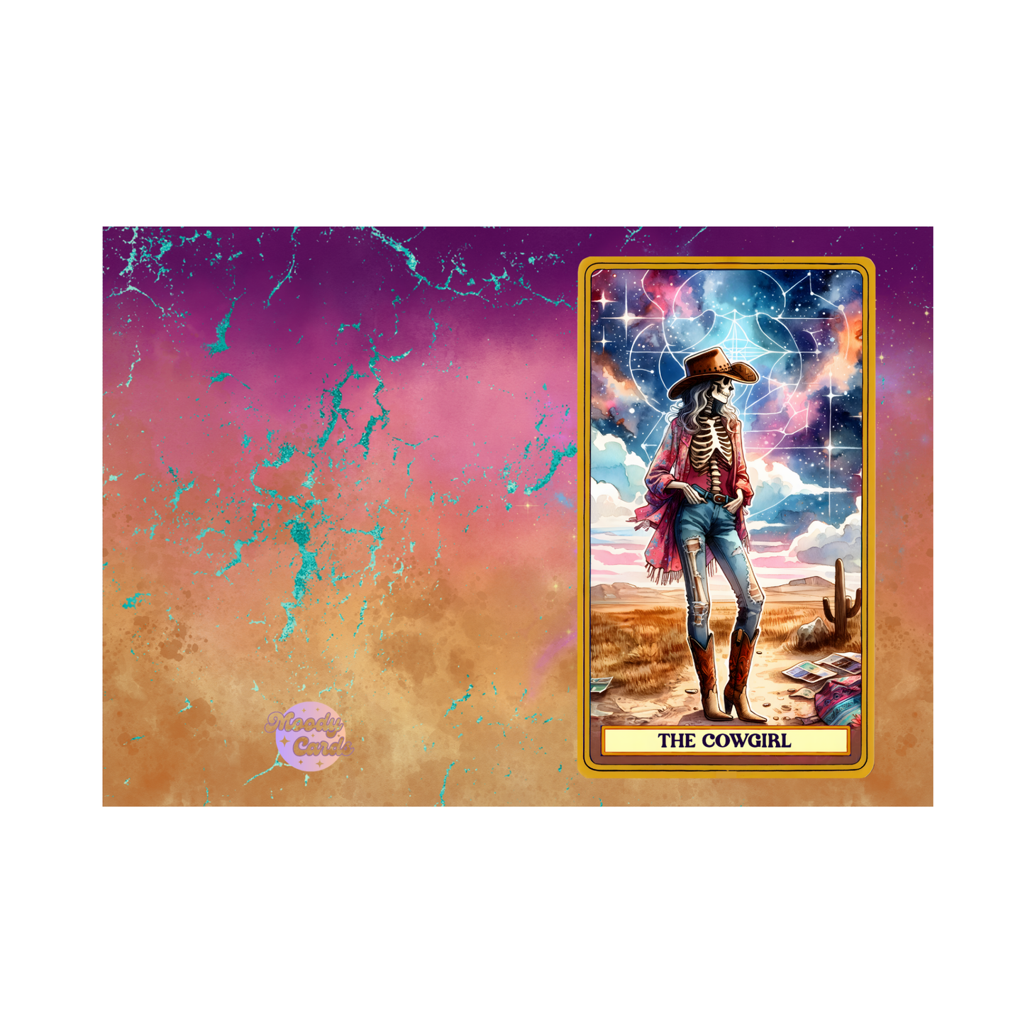 The Cowgirl Greeting Card