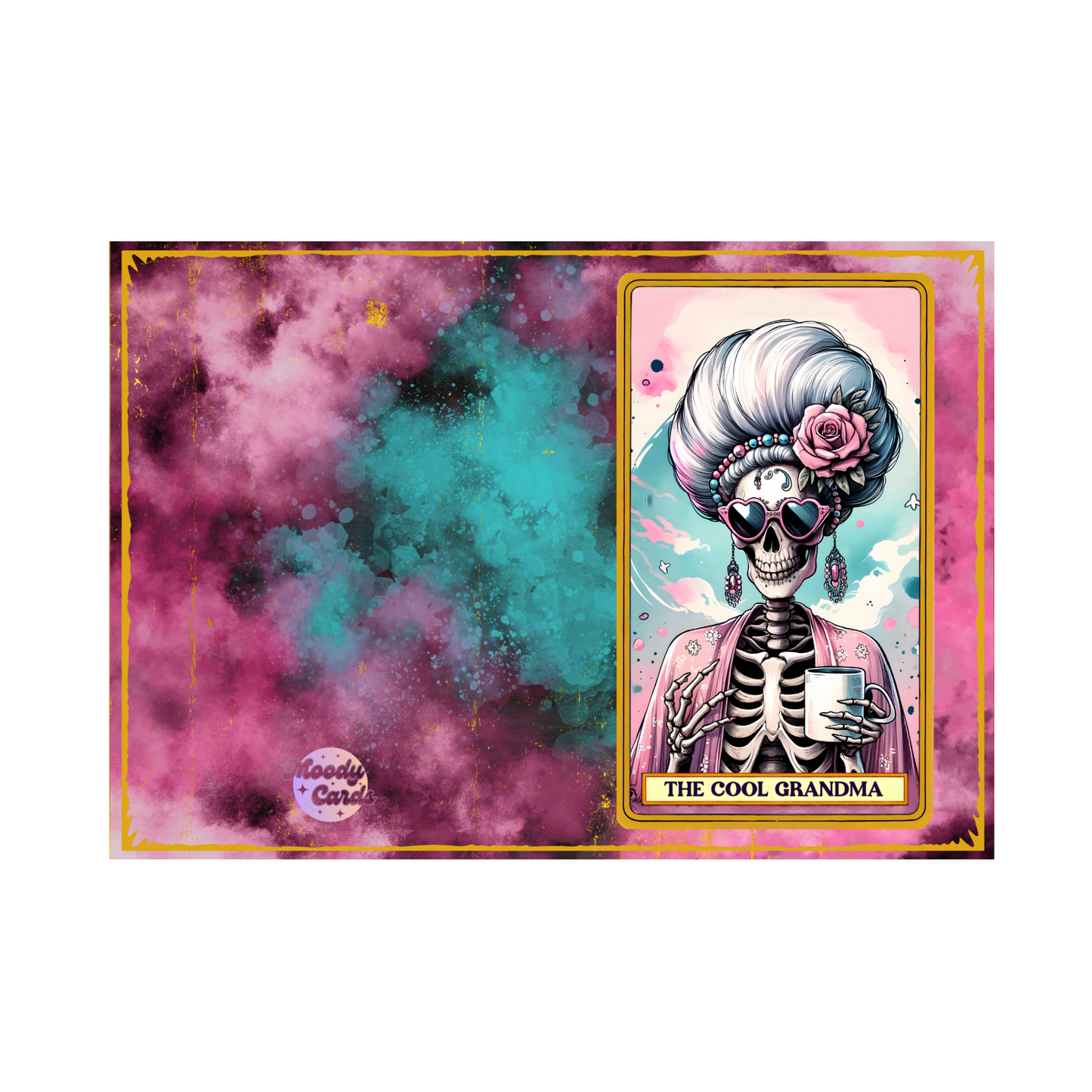 The Cool Grandma Greeting Card