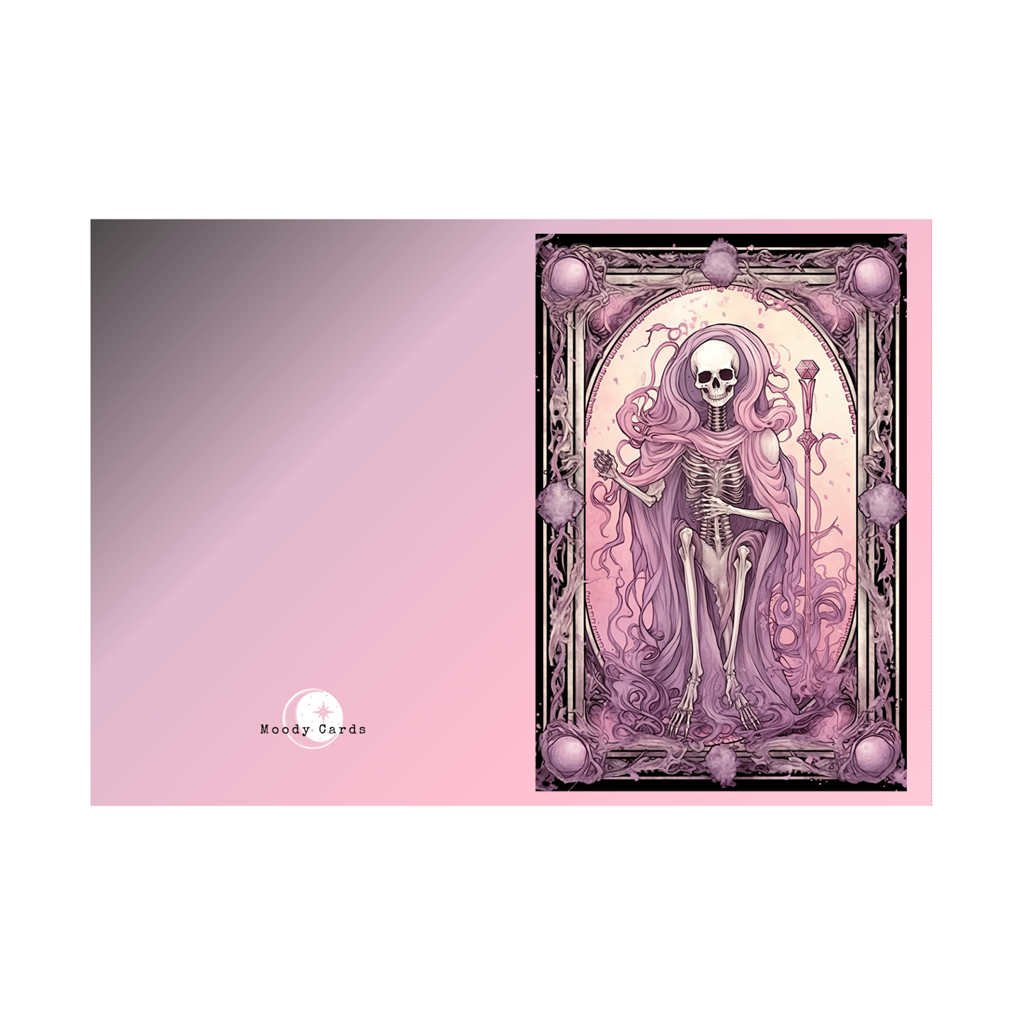The Deathly Matriarch Greeting Card