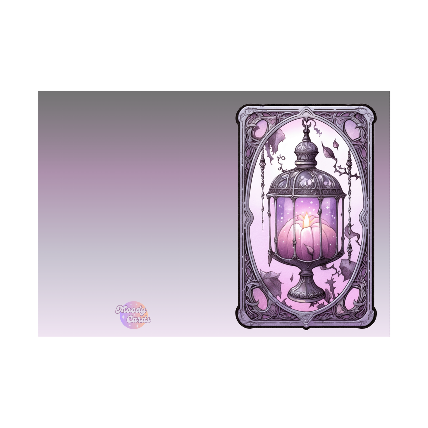 The Haunted Lantern Greeting Card