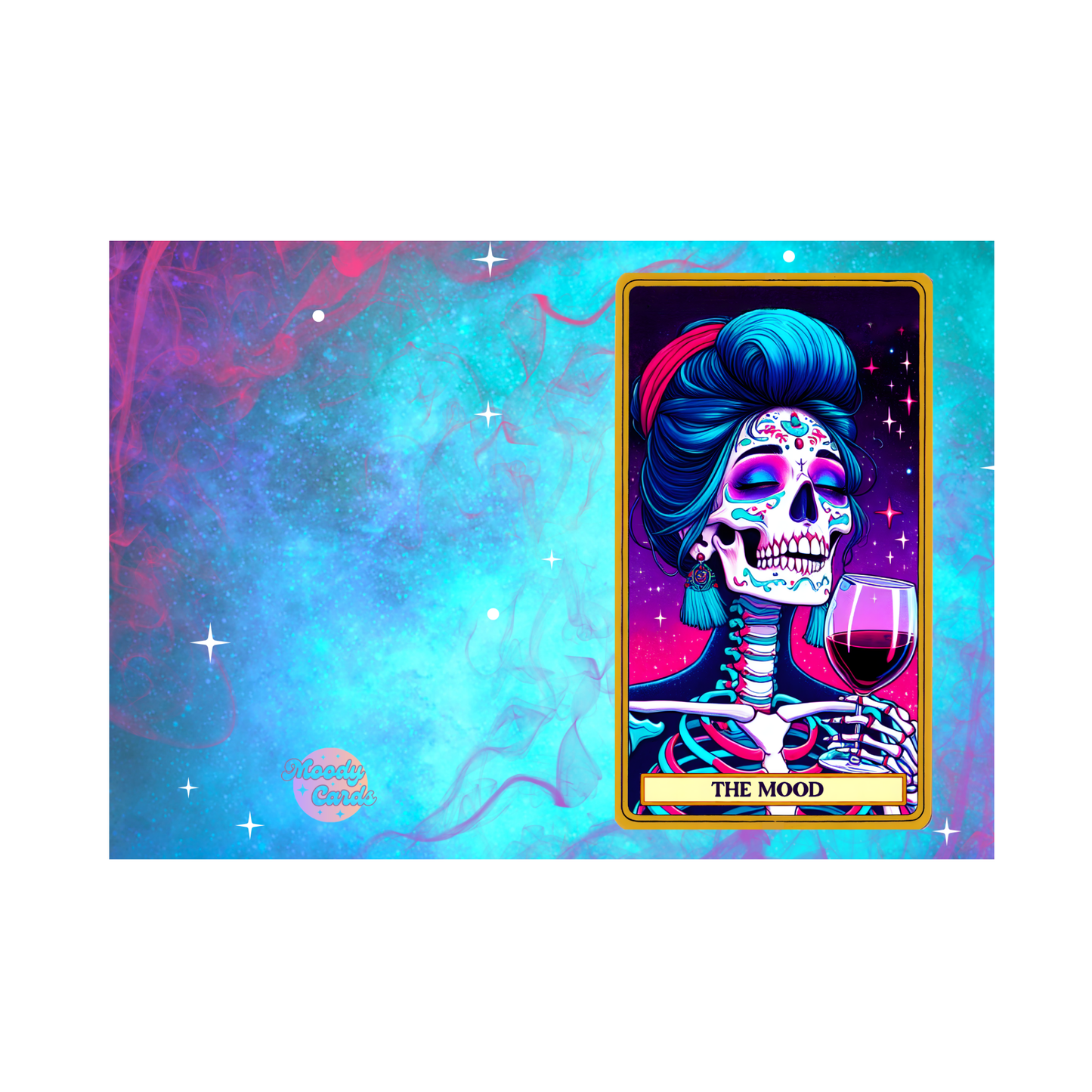 The Mood Greeting Card