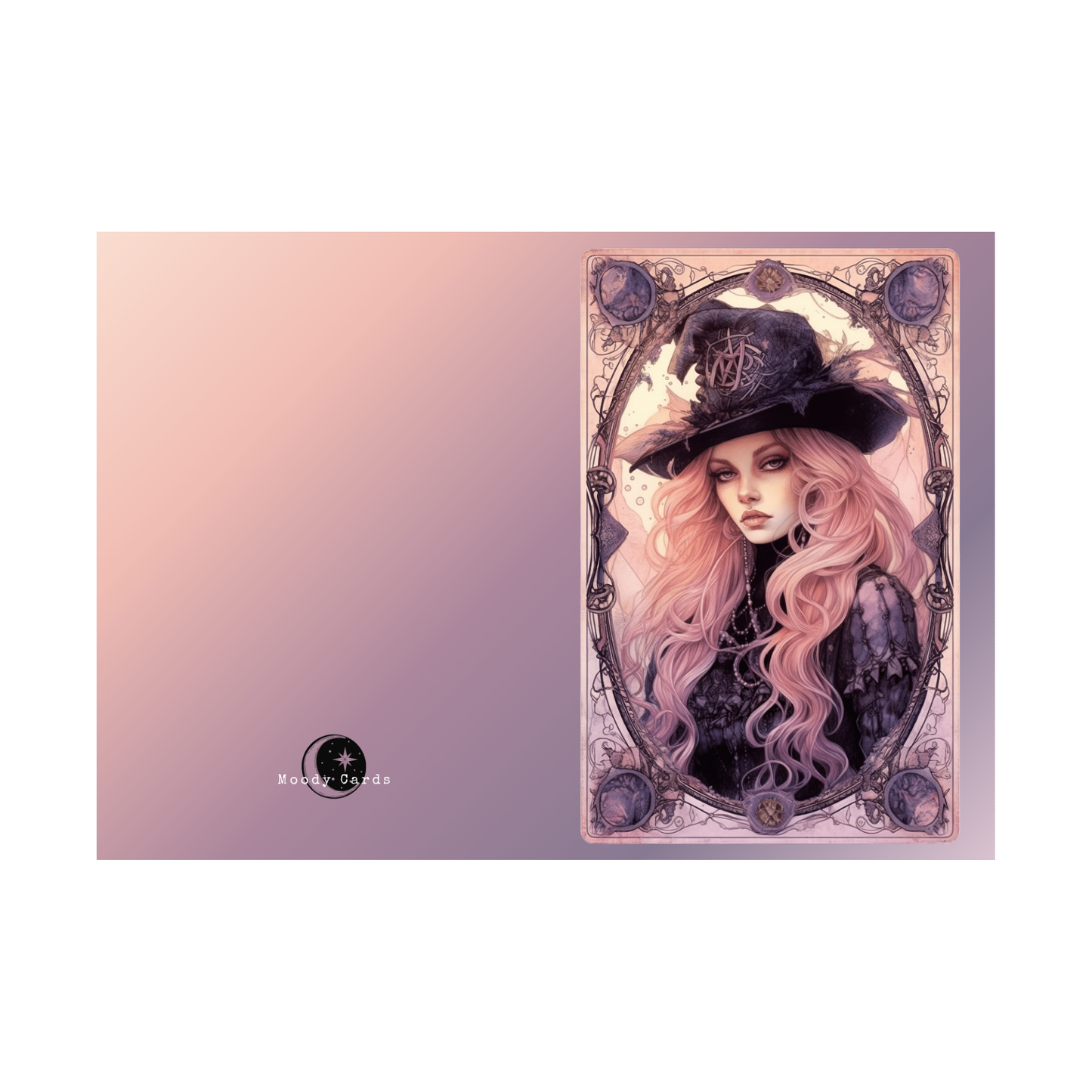 The Dark Sorceress Greeting Card