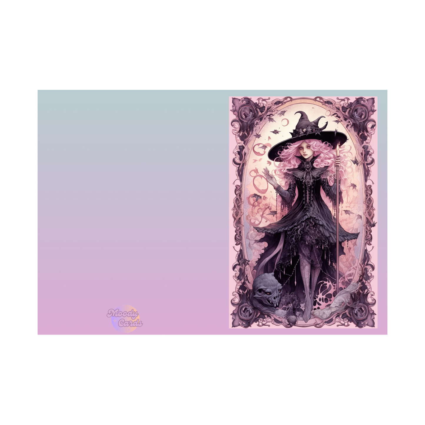 The Mistress of Shadows Greeting Card