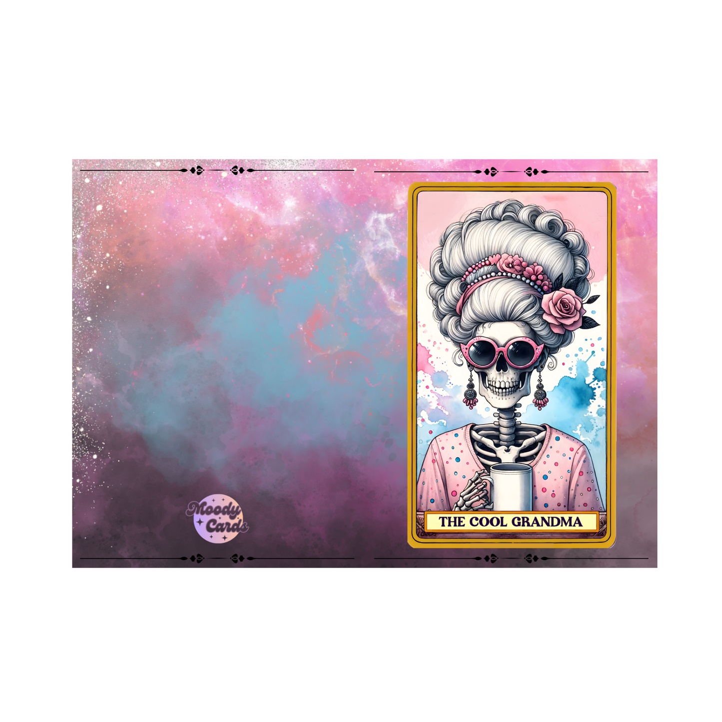 The Cool Grandma Greeting Card