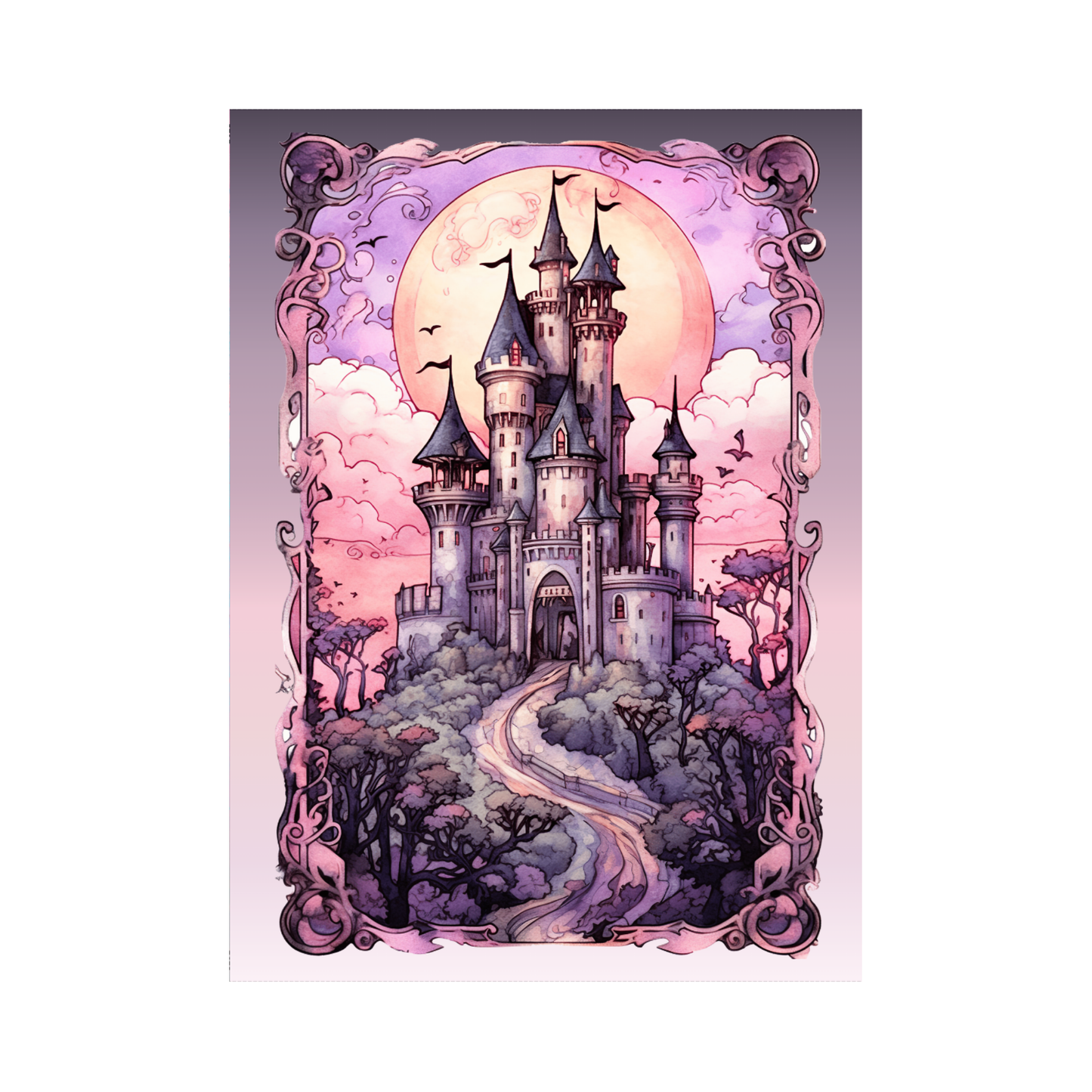 The Enchanted Castle Greeting Card