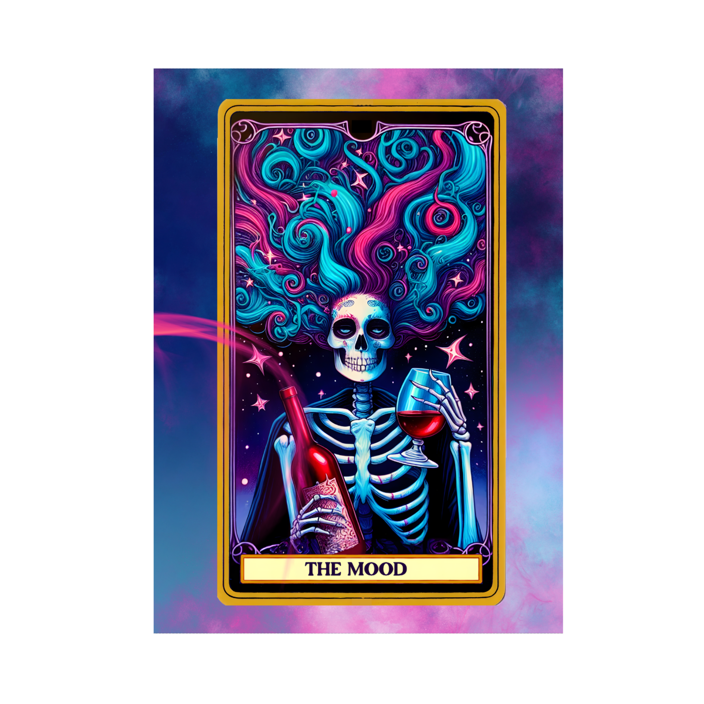 The Mood Greeting Card