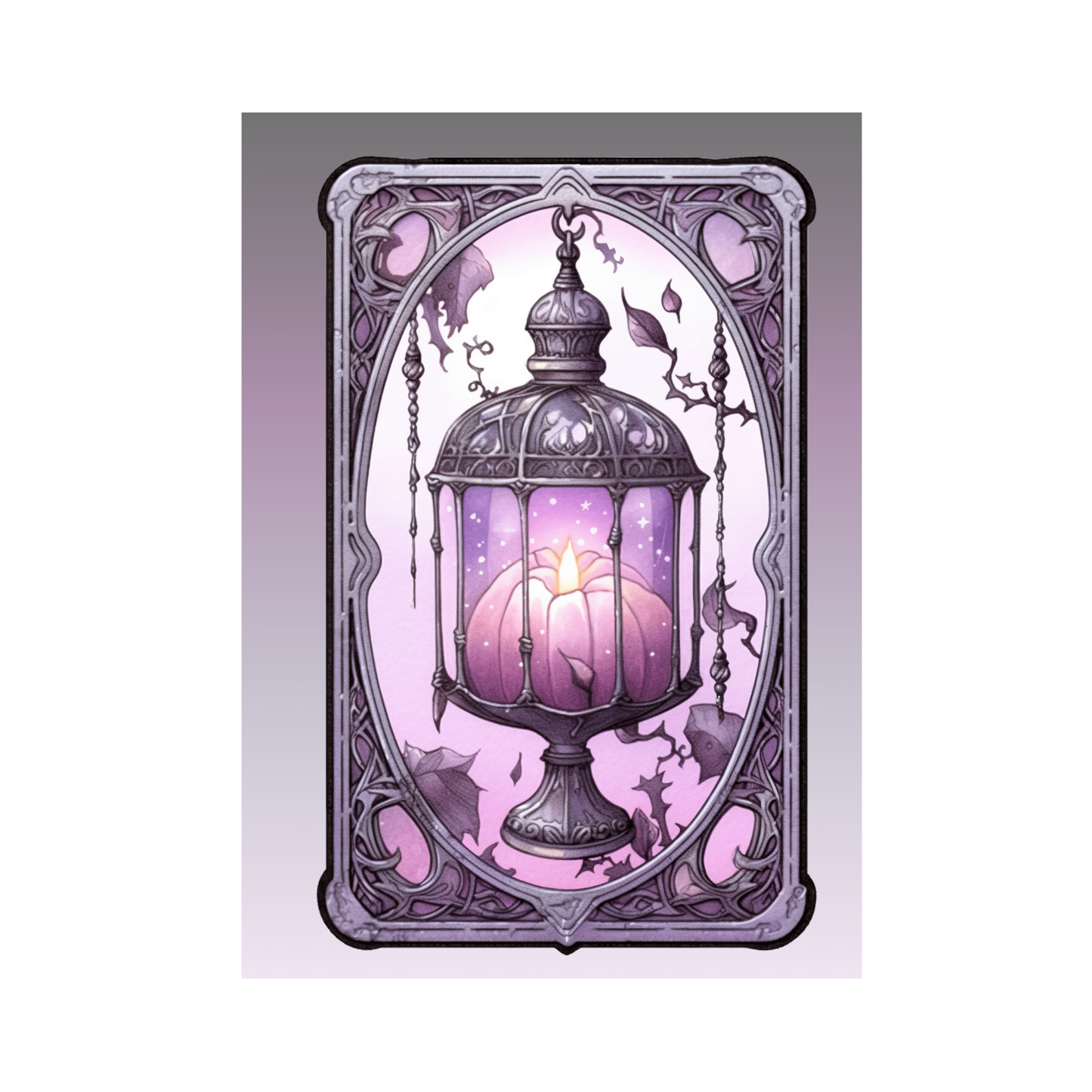The Haunted Lantern Greeting Card