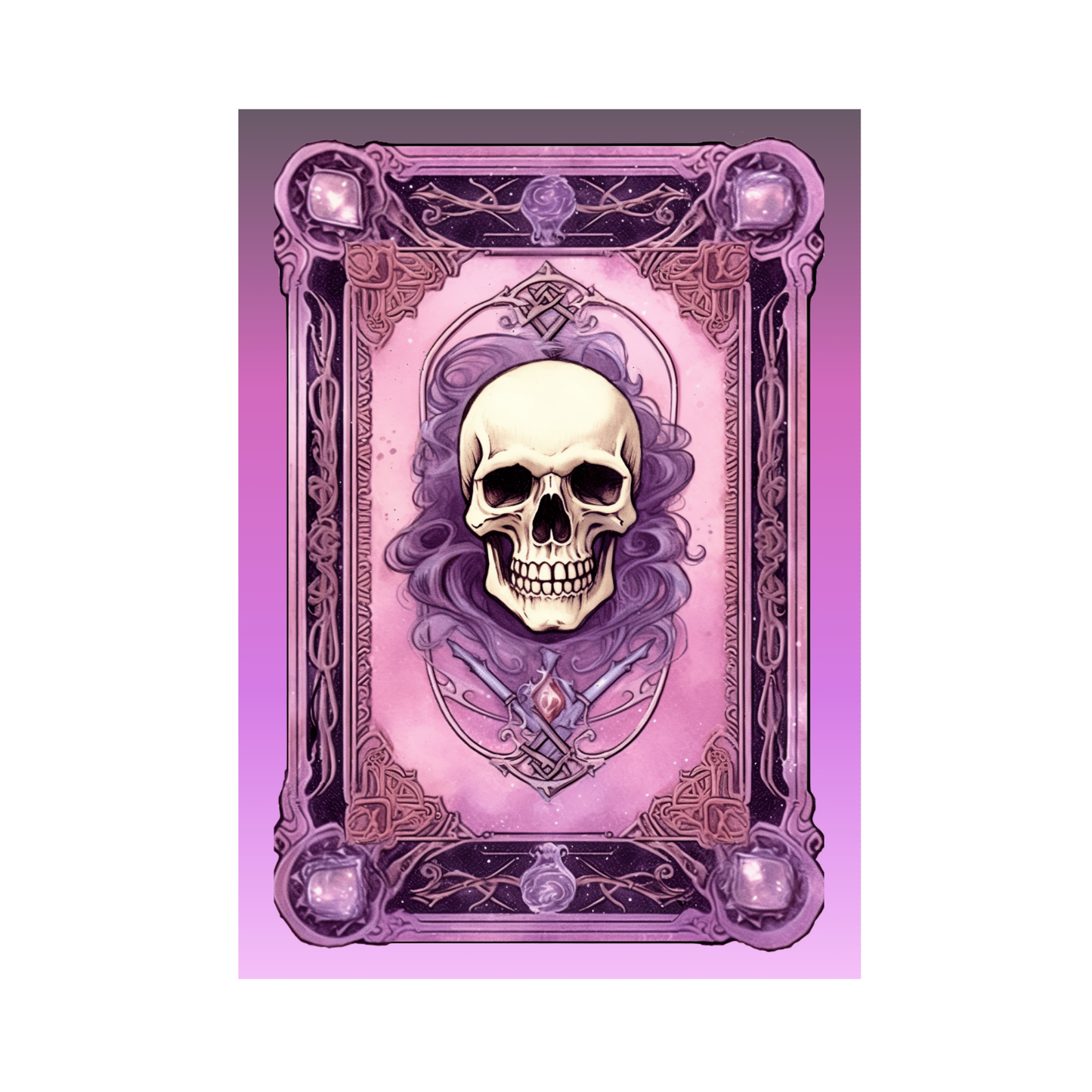 The Skull of the Mystic Greeting Card