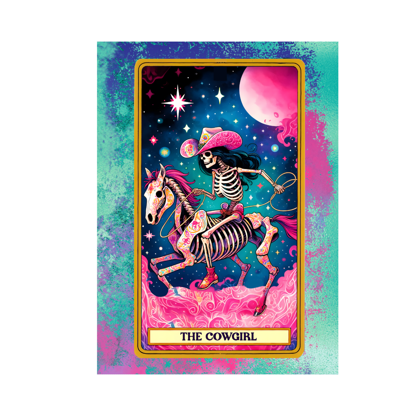 The Cowgirl Greeting Card