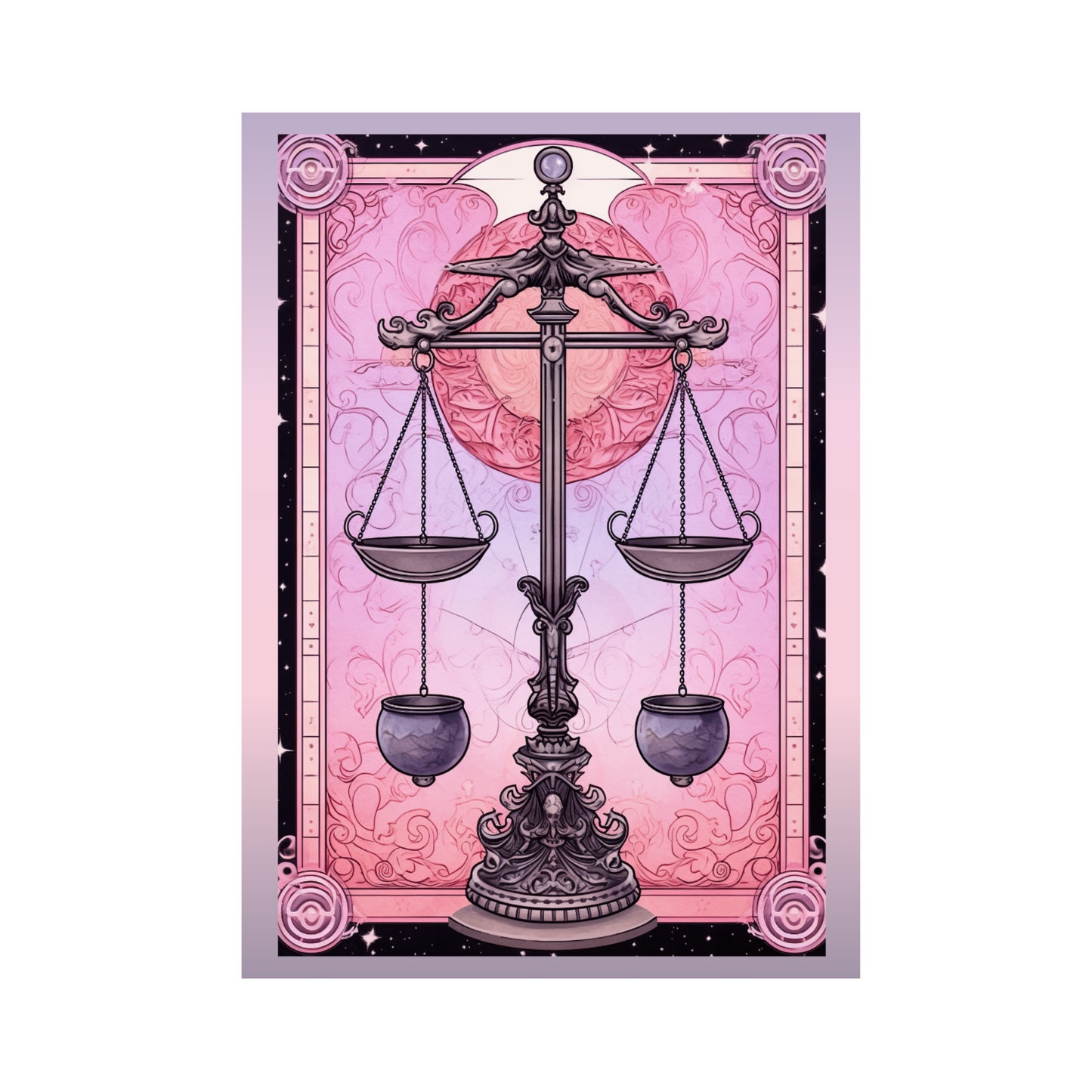 The Scales of Balance Greeting Card
