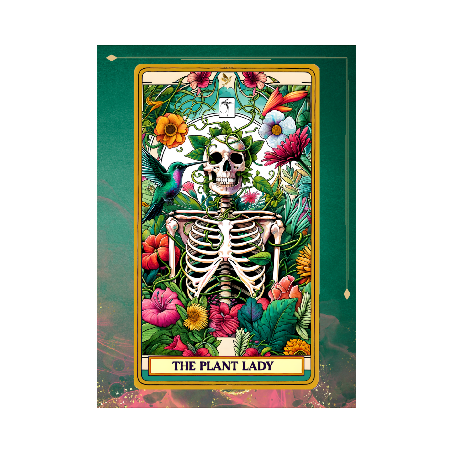 The Plant Lady Greeting Card