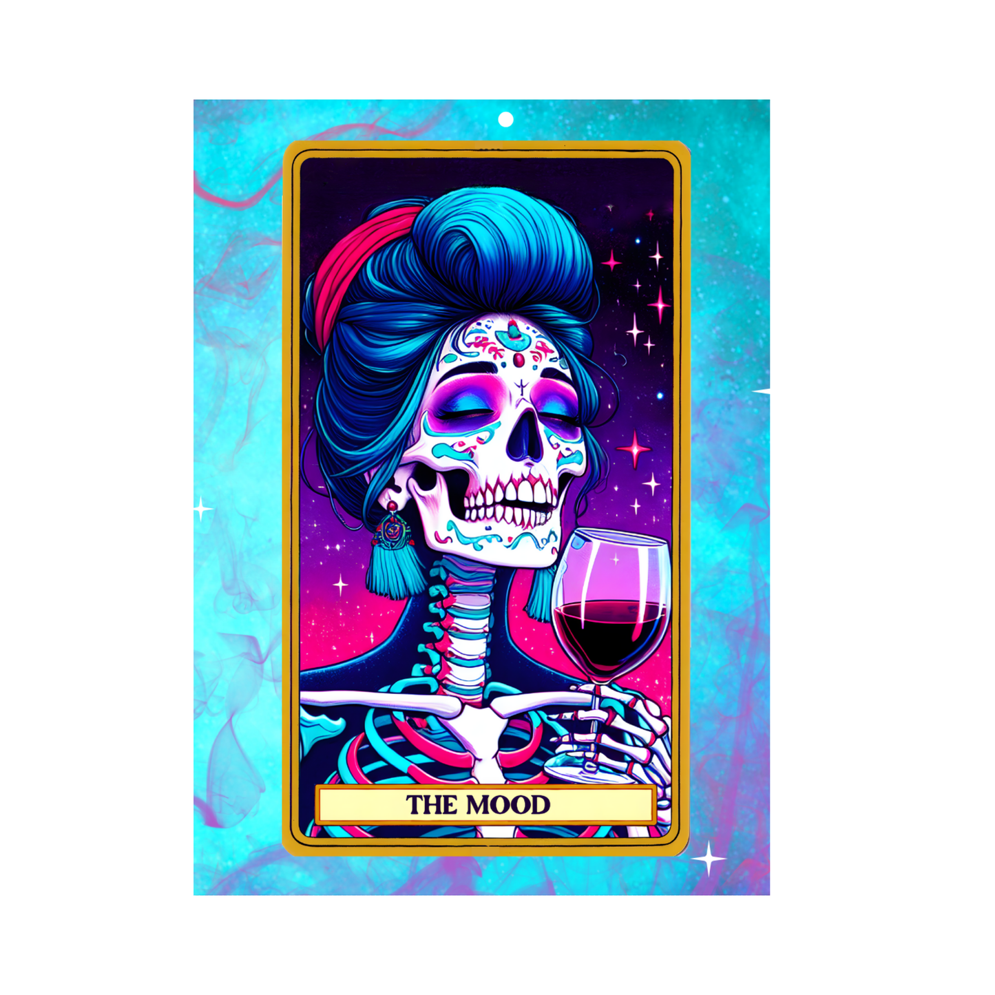 The Mood Greeting Card