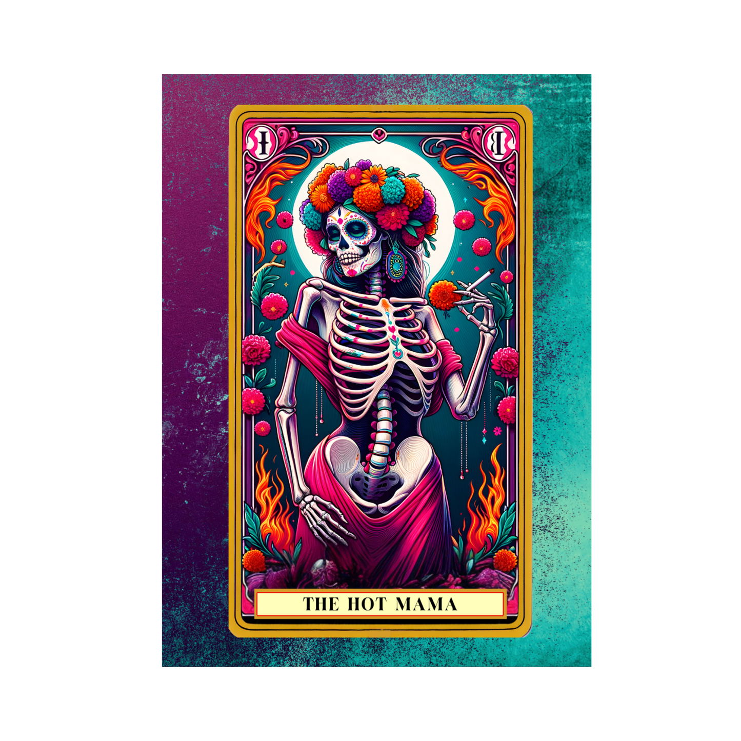 The Hot Mama Greeting Card
