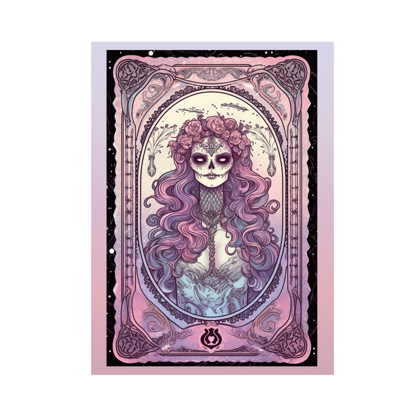 The Enchantress of the Dead Greeting Card