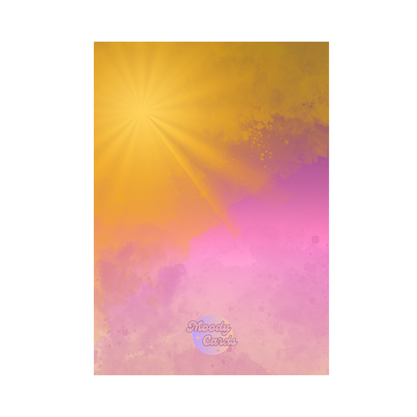 The Sun: Radiant Skeleton Greeting Card (5x7")