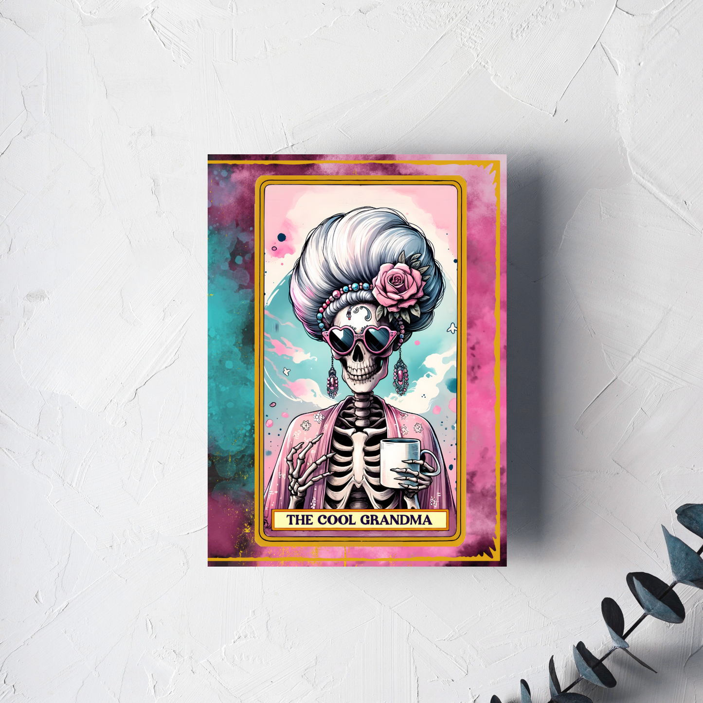 The Cool Grandma Greeting Card