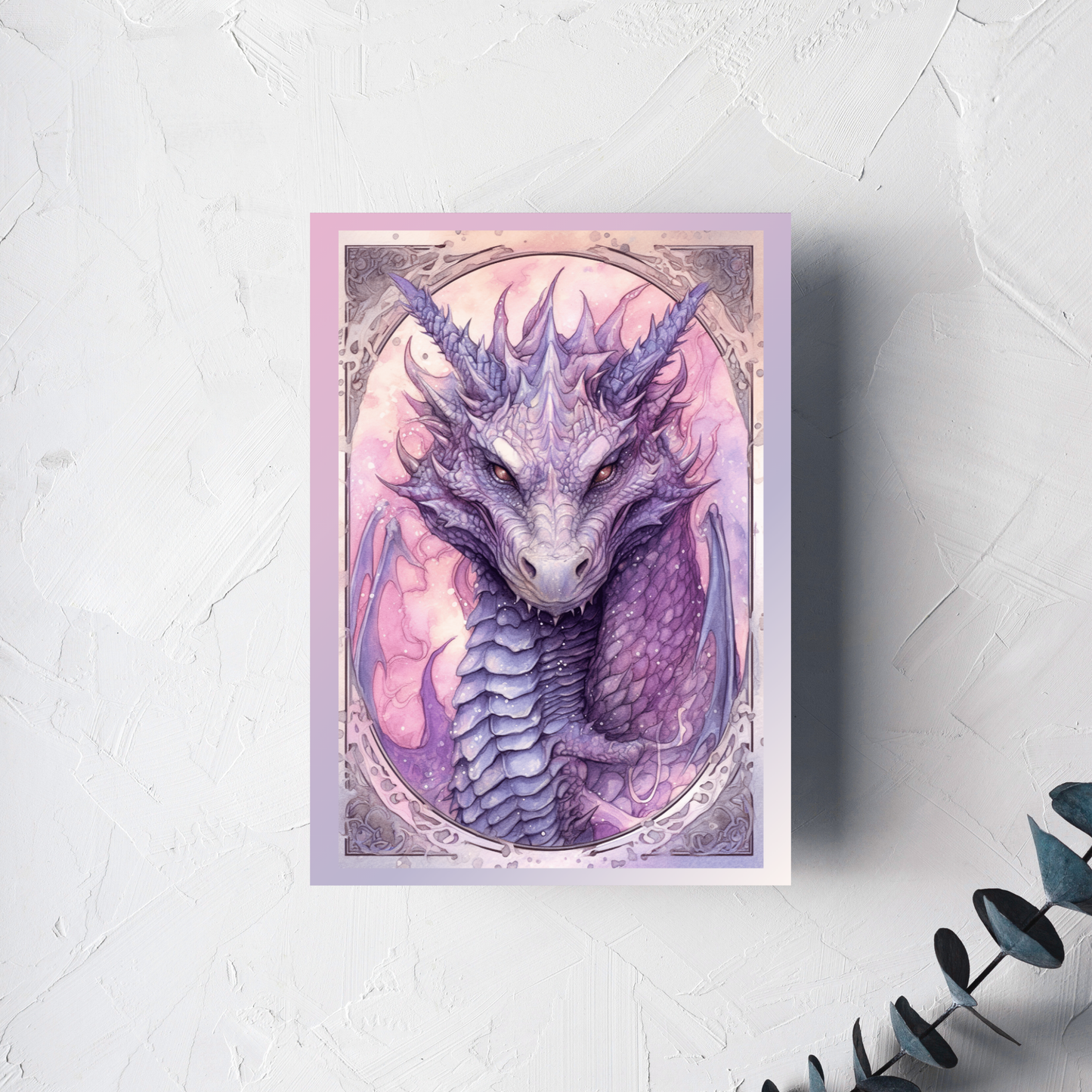 The Dragon Guardian Greeting Card