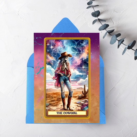 The Cowgirl Greeting Card