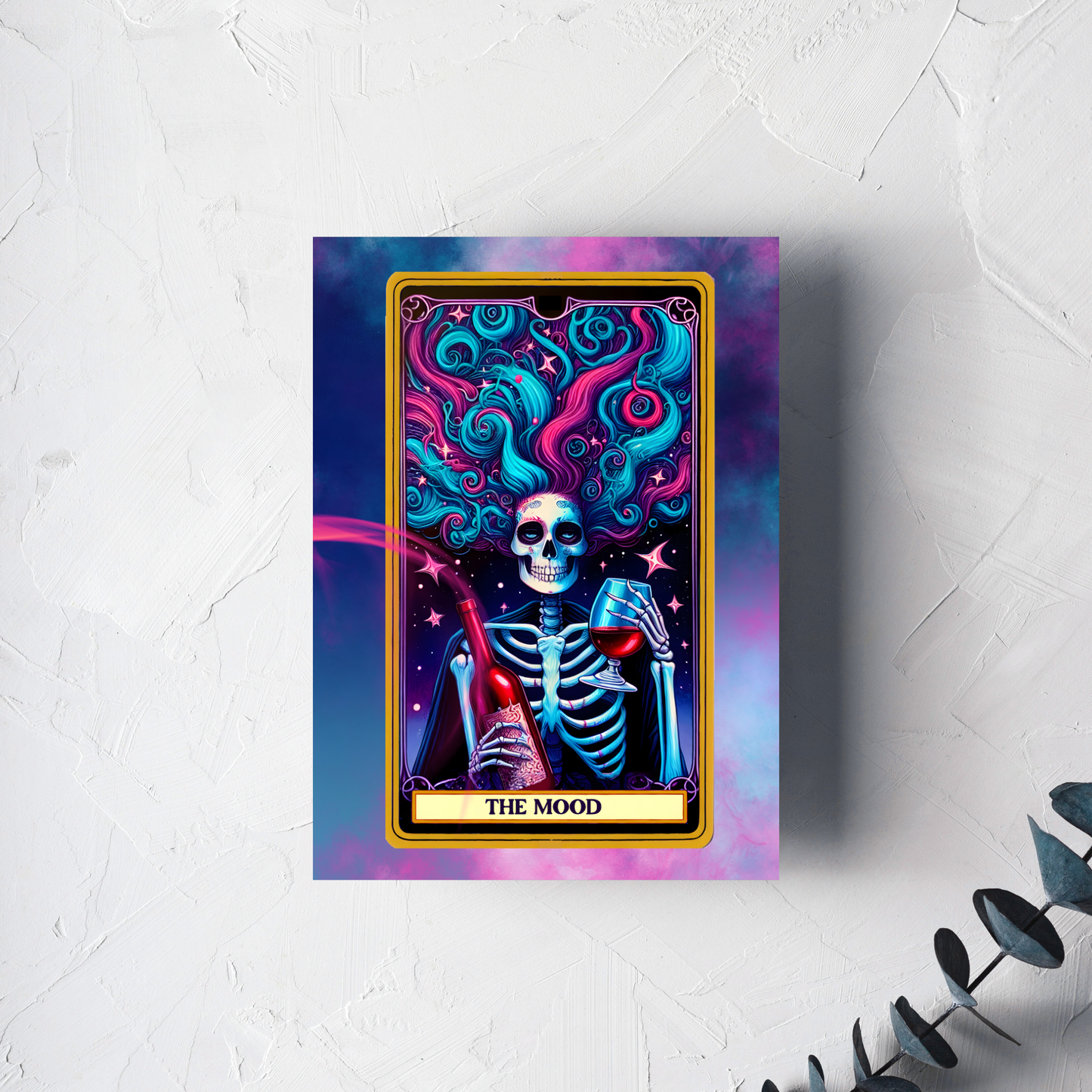 The Mood Greeting Card