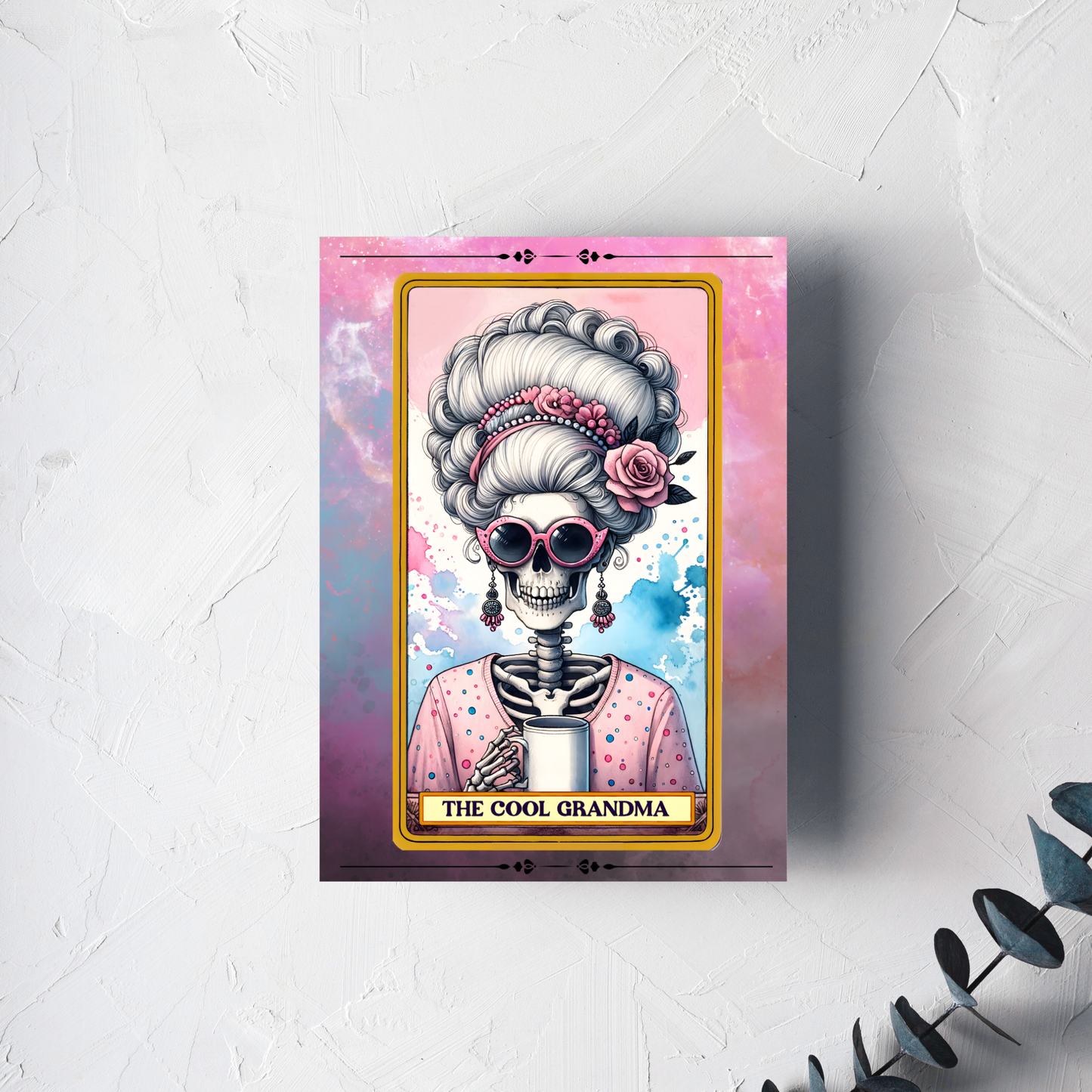 The Cool Grandma Greeting Card