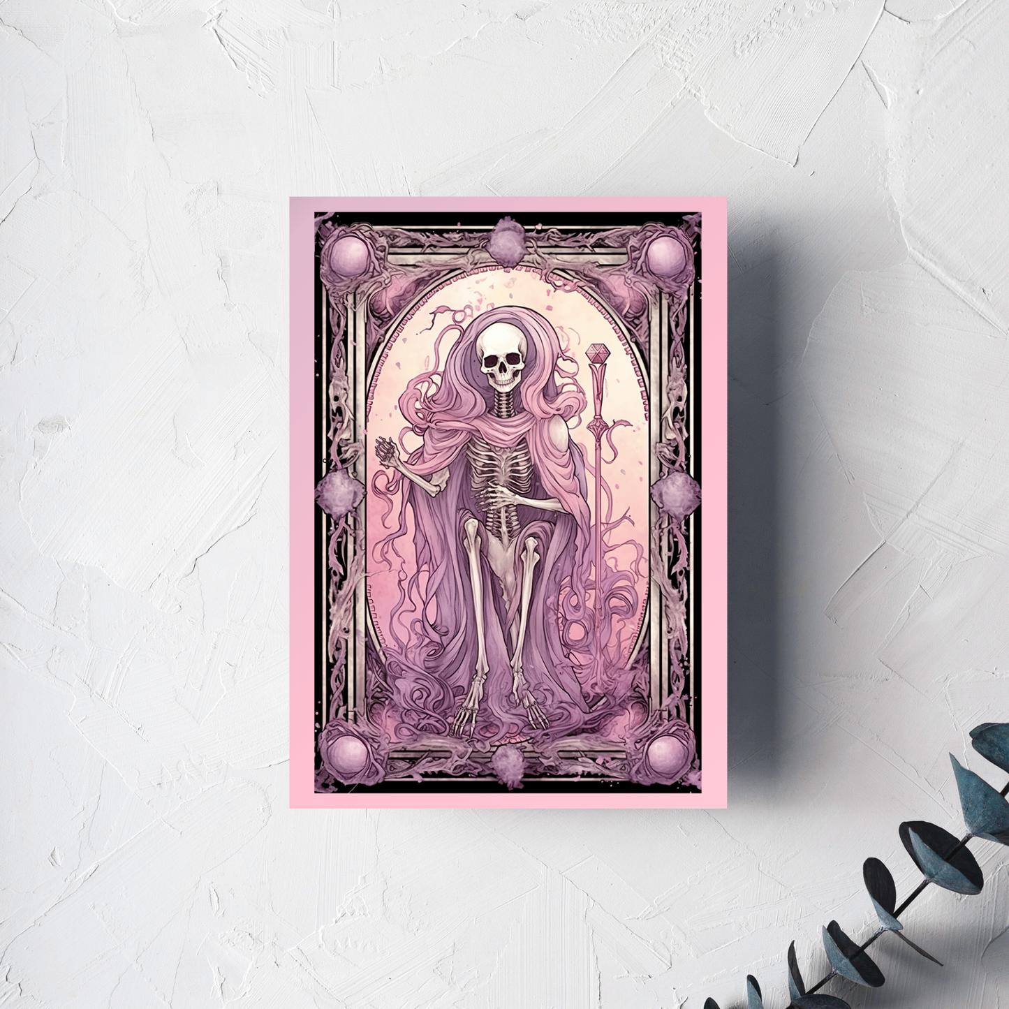 The Deathly Matriarch Greeting Card