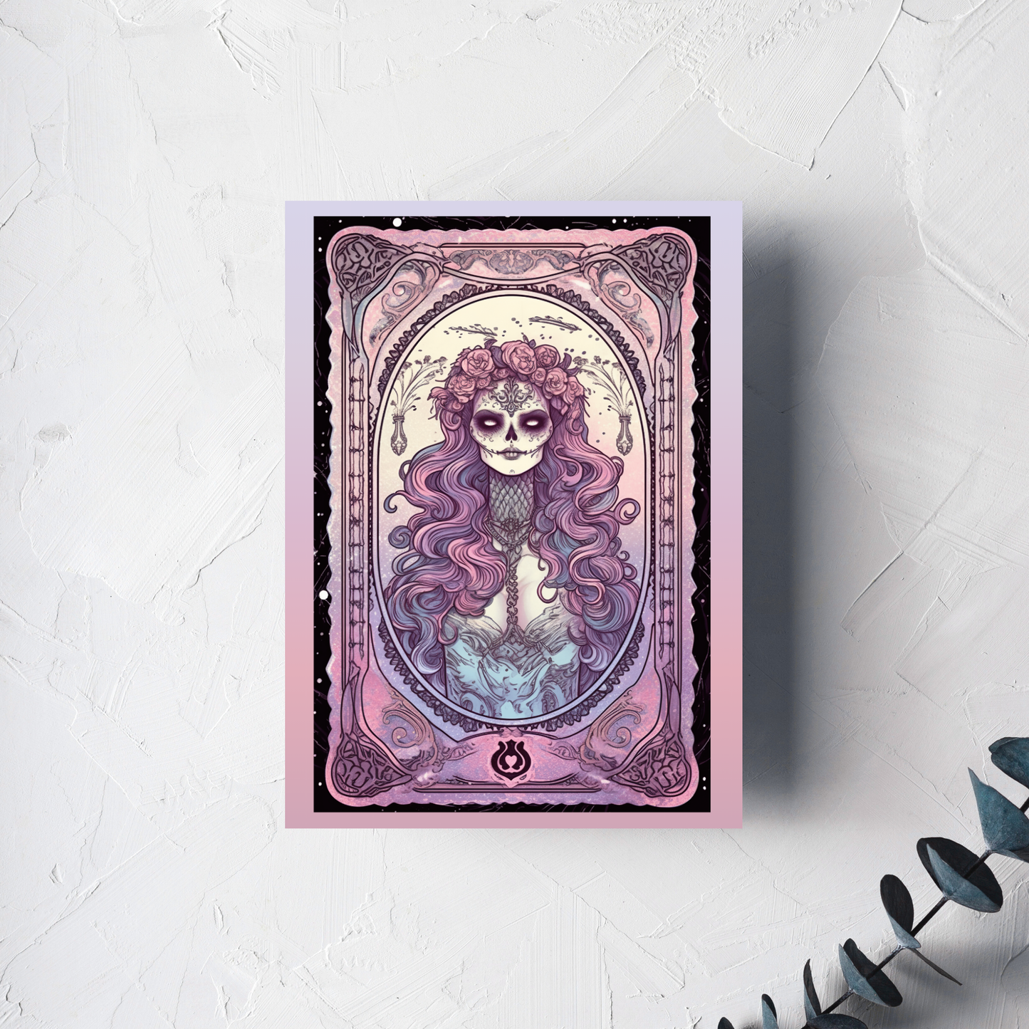 The Enchantress of the Dead Greeting Card