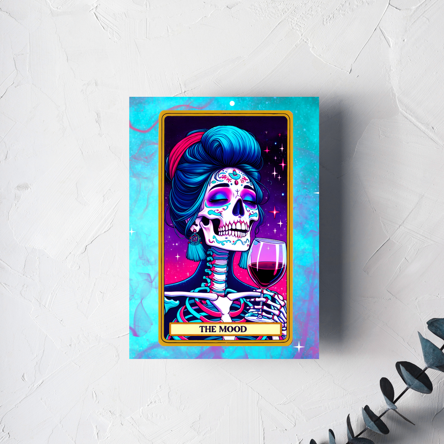 The Mood Greeting Card