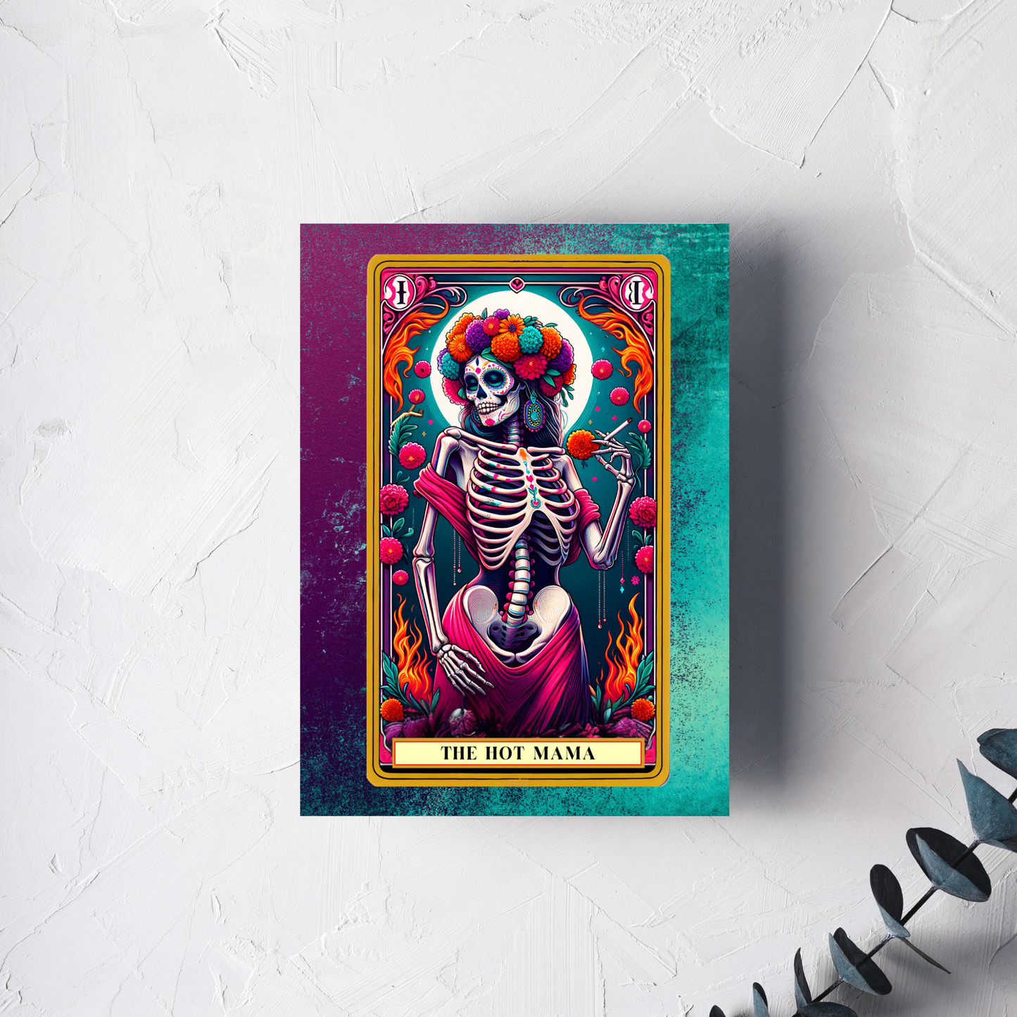 The Hot Mama Greeting Card