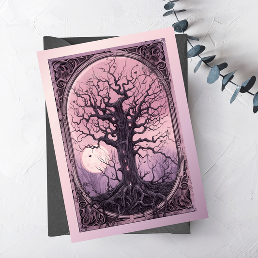 The Haunted Tree Greeting Card