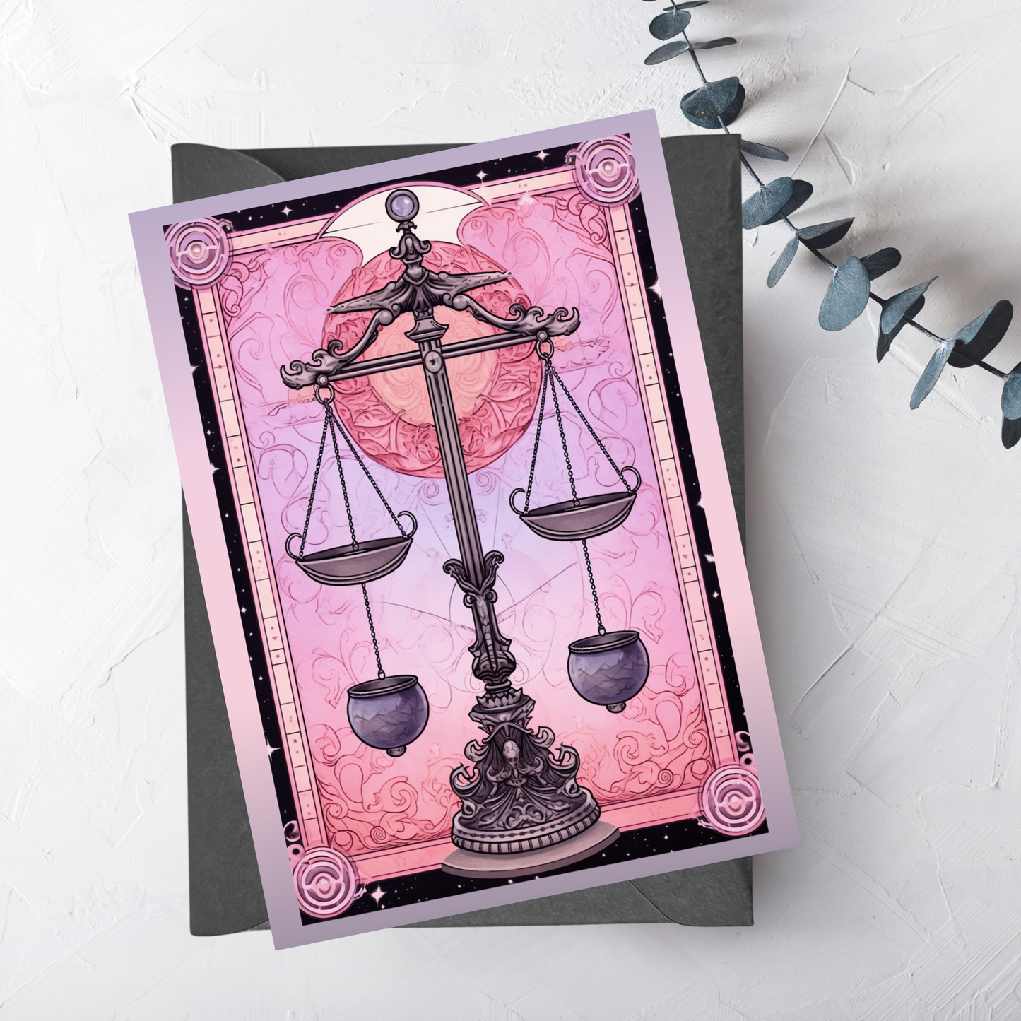 The Scales of Balance Greeting Card