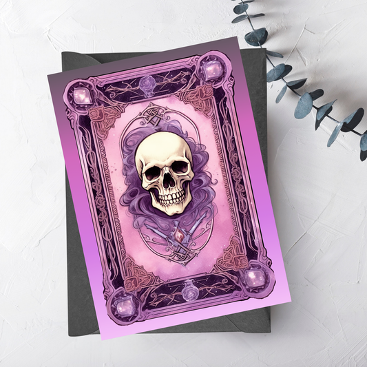 The Skull of the Mystic Greeting Card