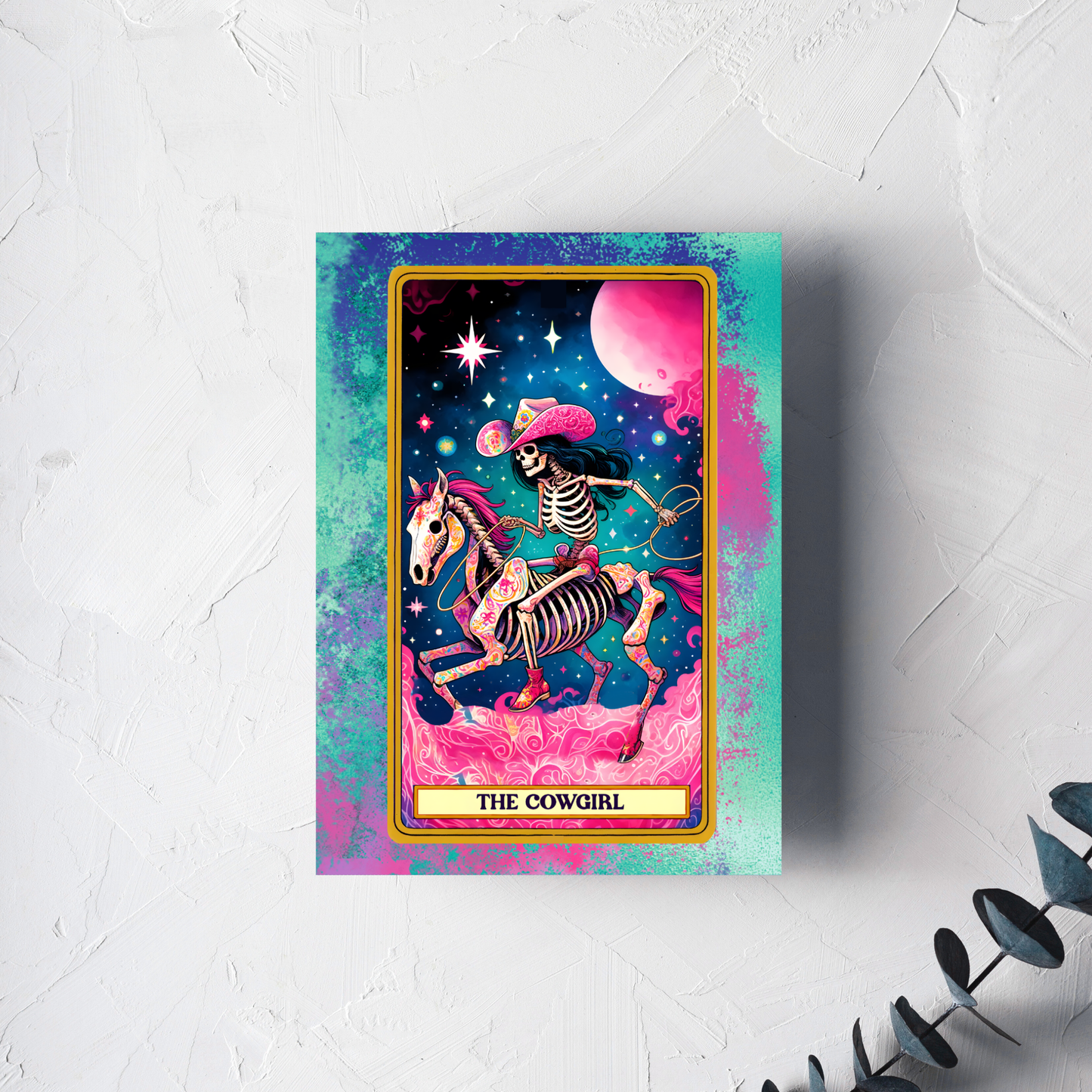 The Cowgirl Greeting Card