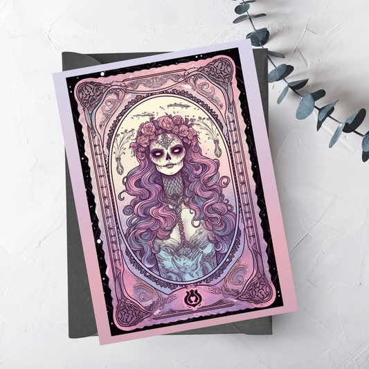 The Enchantress of the Dead Greeting Card