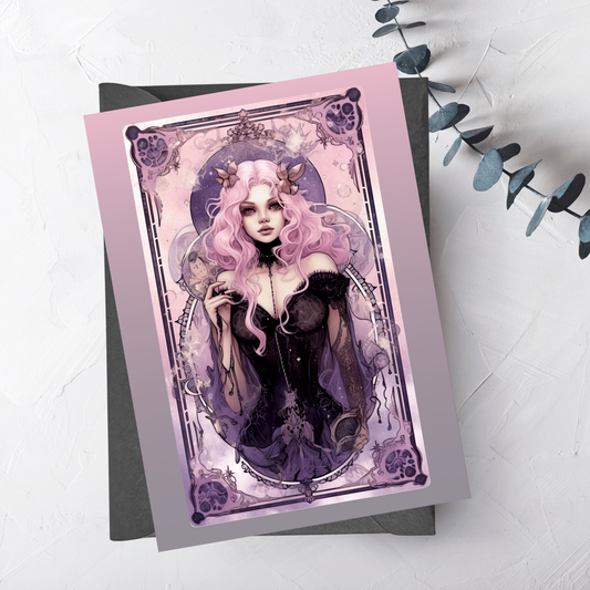 The Sorceress Greeting Card