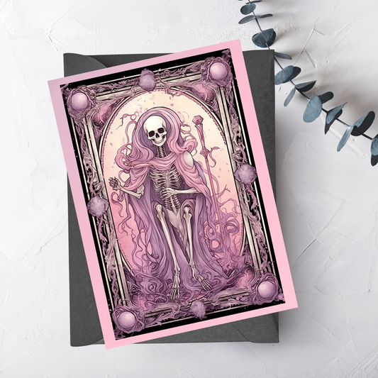 The Deathly Matriarch Greeting Card