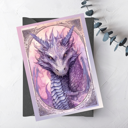 The Dragon Guardian Greeting Card