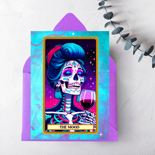 The Mood Greeting Card